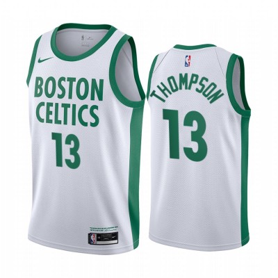 Nike Boston Celtics #13 Tristan Thompson White NBA Swingman 2020-21 City Edition Jersey Men's